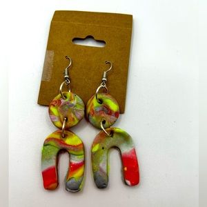 Colorful earrings